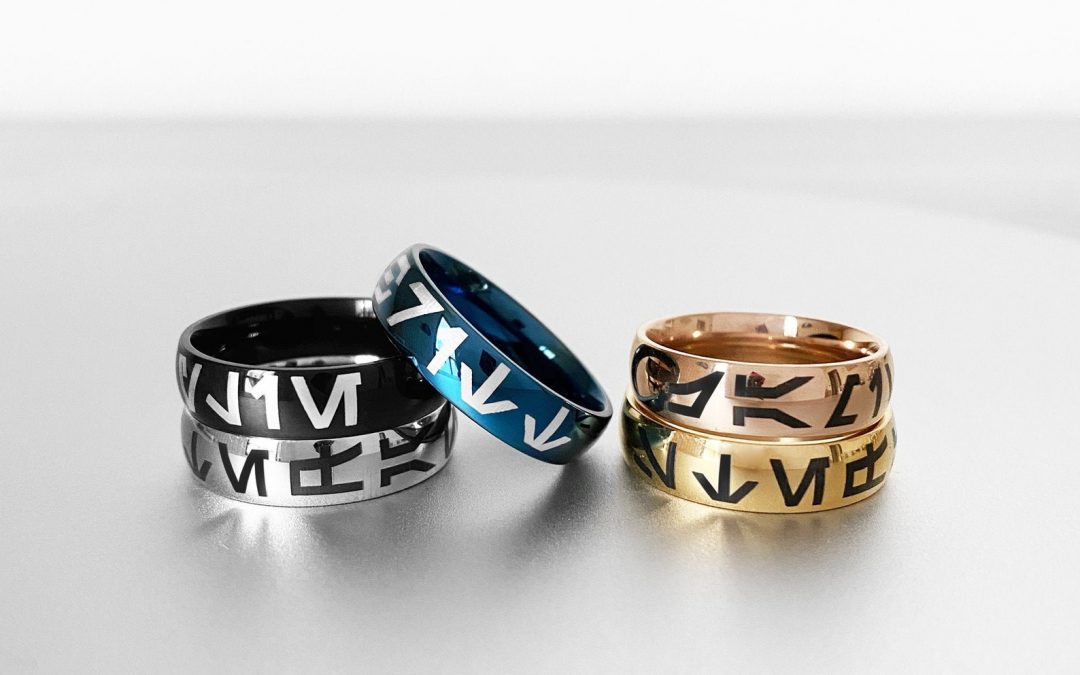 New The Mandalorian Custom Aurebesh Ring available now!