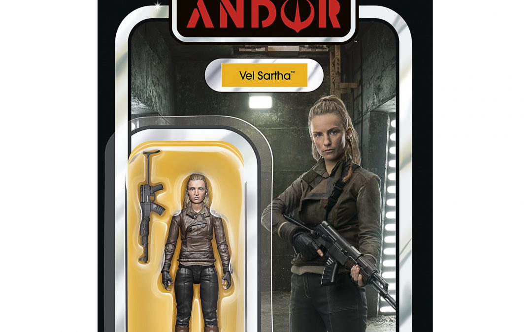 New Star Wars Andor Vel Sartha Vintage Figure available now!