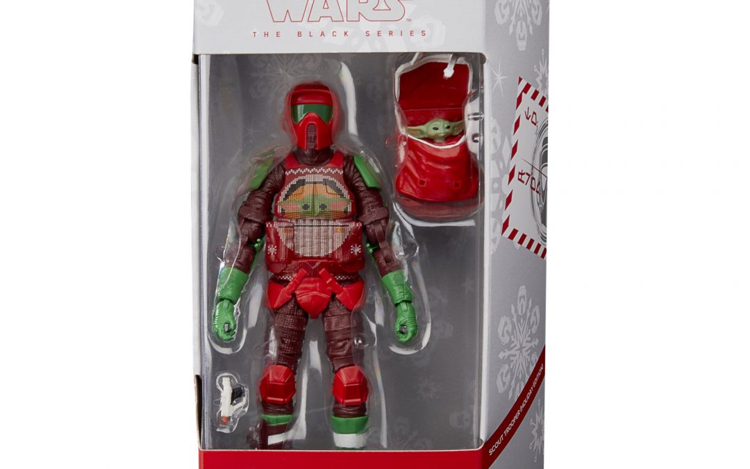 New The Mandalorian Imperial Scout Trooper (Holiday Edition) Black Series Figure available!