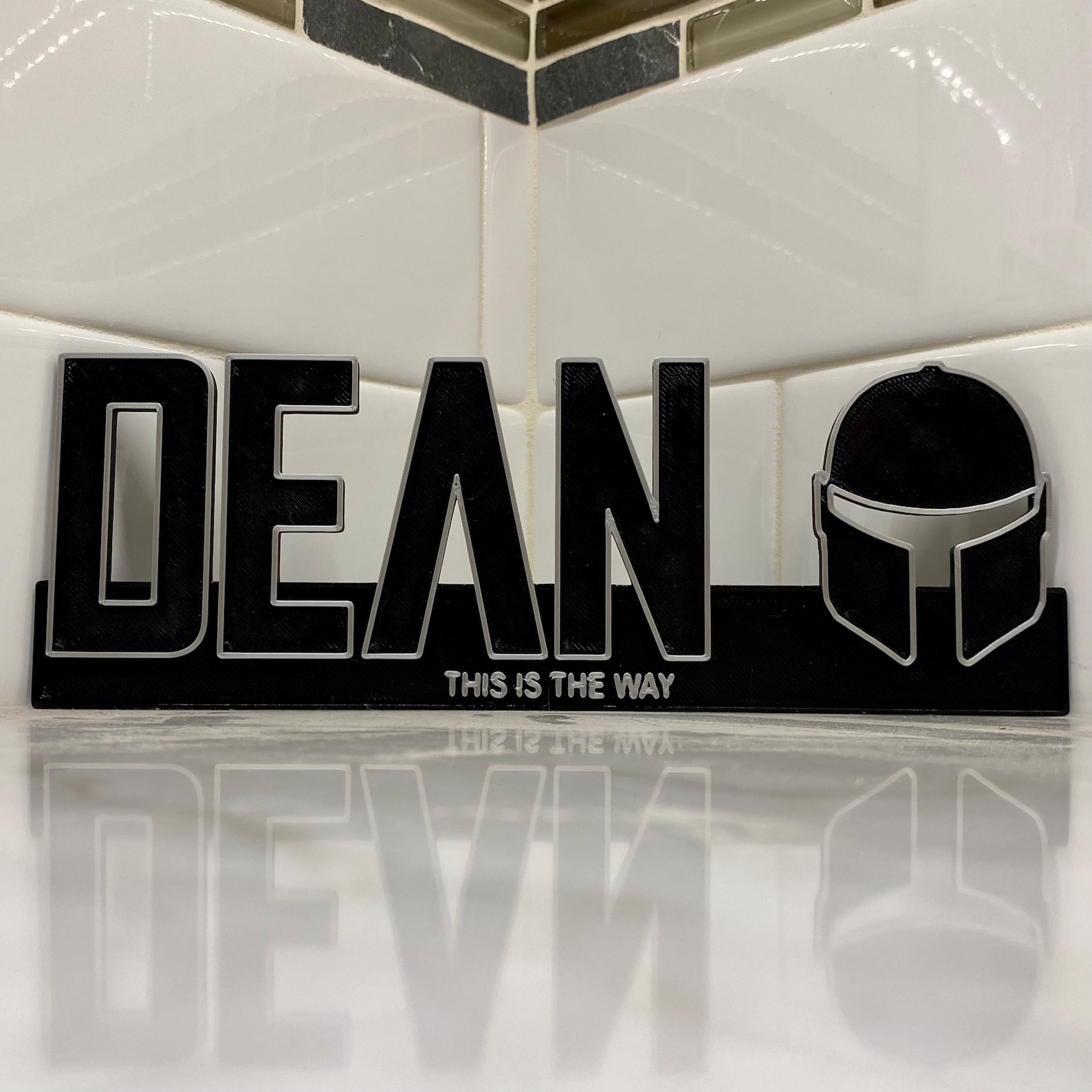 TM Personalized Name Plate with Icon 4