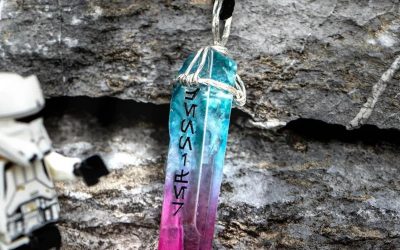 New Star Wars Personalized Kyber Crystal Necklace available now!