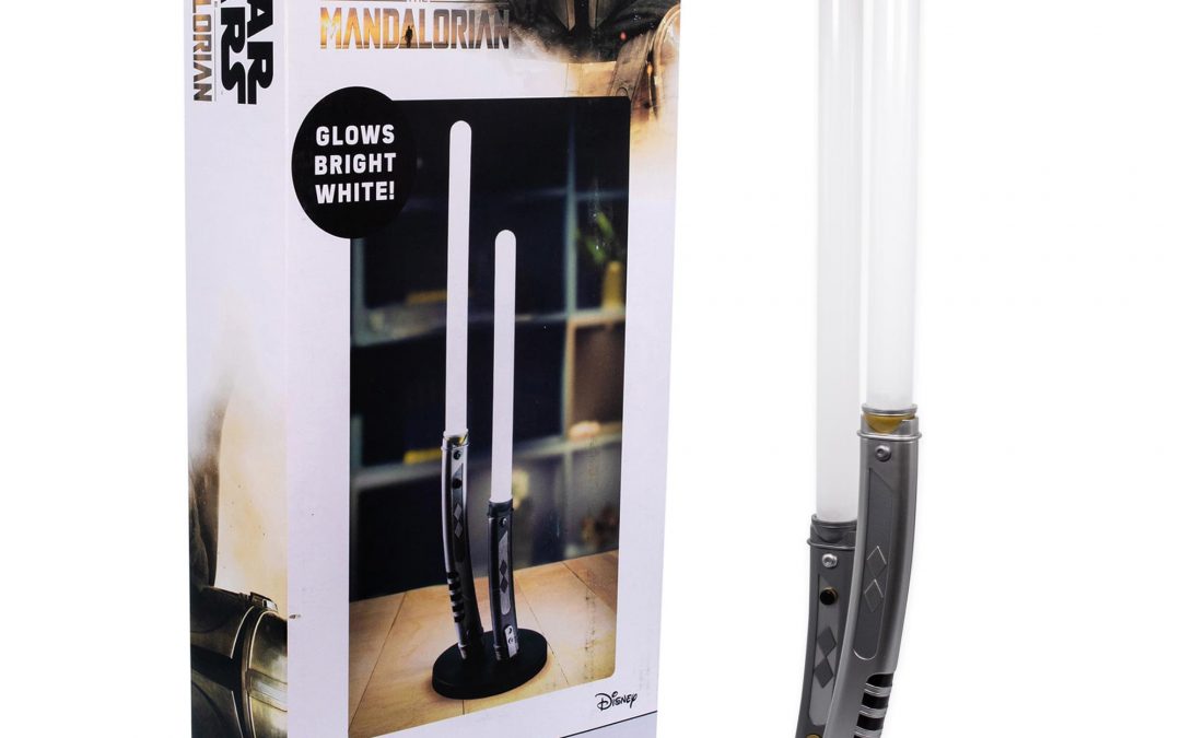 New The Mandalorian Ahsoka Tano Dual Lightsabers Desktop LED Mood Light Set available now!
