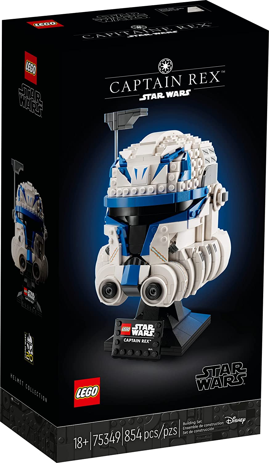 SWTCW Captain Rex Helmet Model Lego Set 1