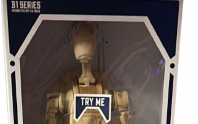 New Galaxy's Edge Interactive B1 Series Battle Droid Figure Toy available now!