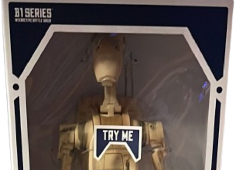 New Galaxy's Edge Interactive B1 Series Battle Droid Figure Toy available now!