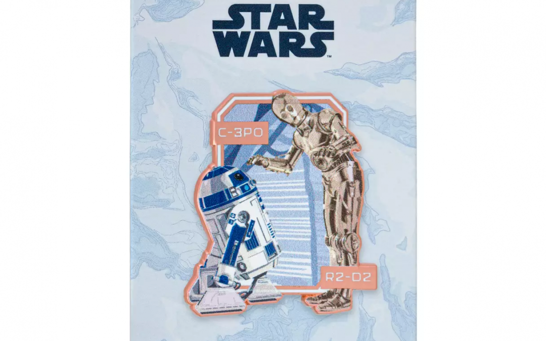 New The Empire Strikes Back C-3PO and R2-D2 Hoth Pin available now!