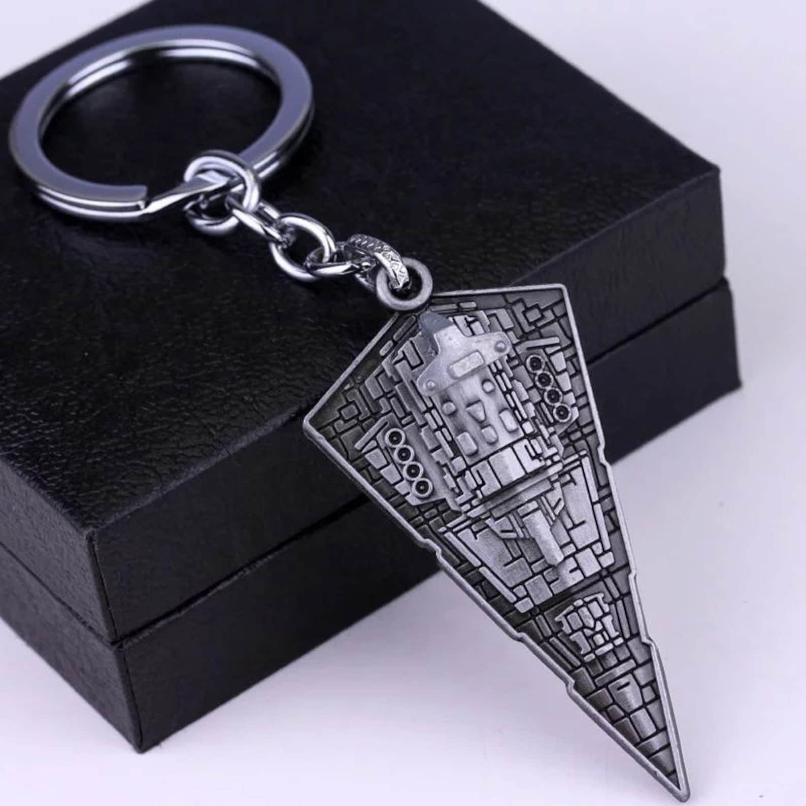 SW Spaceship Metal Keyrings Set 3