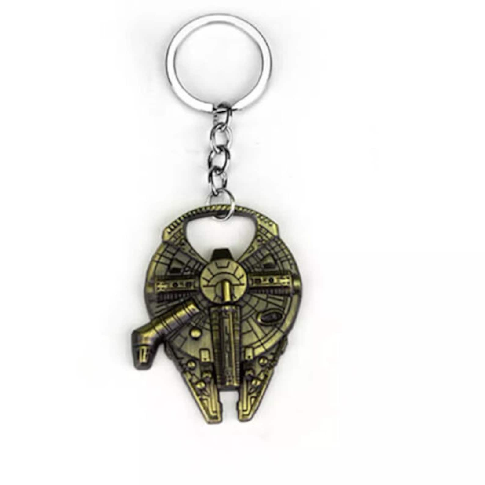 SW Spaceship Metal Keyrings Set 6