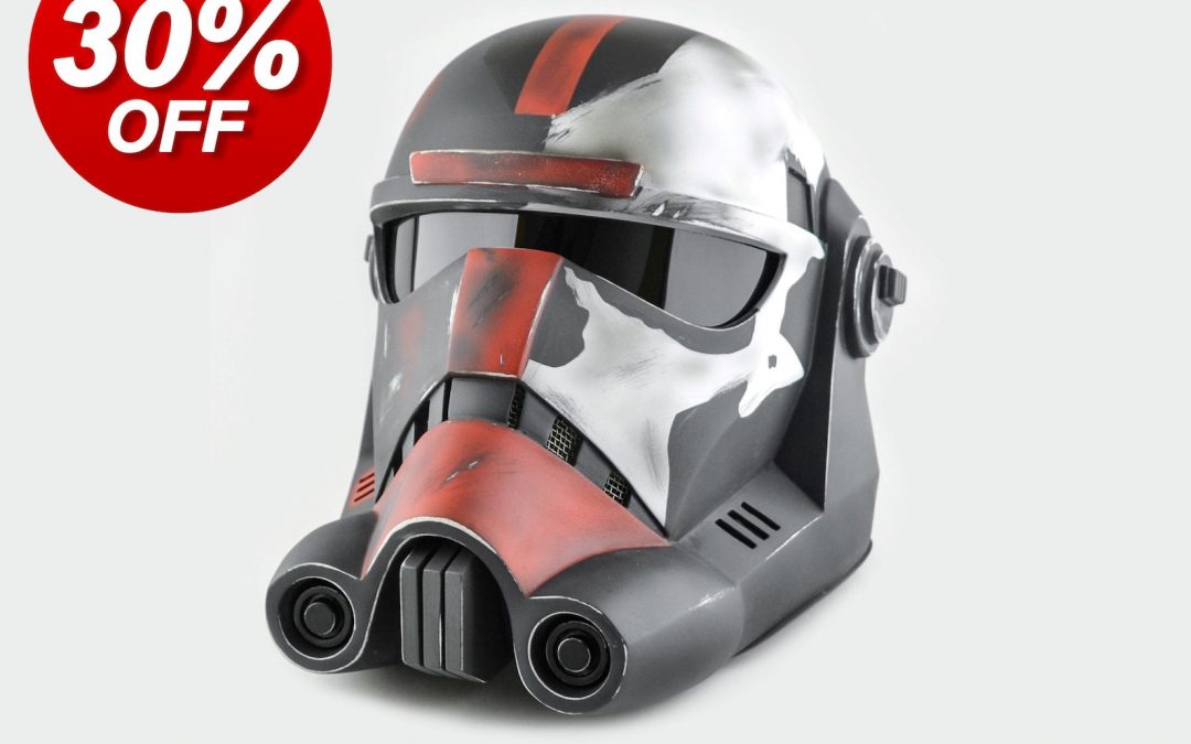 New The Bad Batch Hunter Clone Trooper Cosplay Helmet available now!