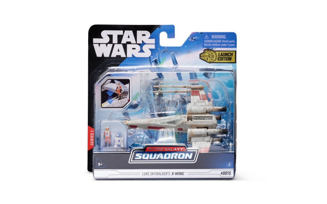 New Star Wars Luke Skywalker Red 5 Class X-Wing Fighter Micro Vehicle Play Set available!