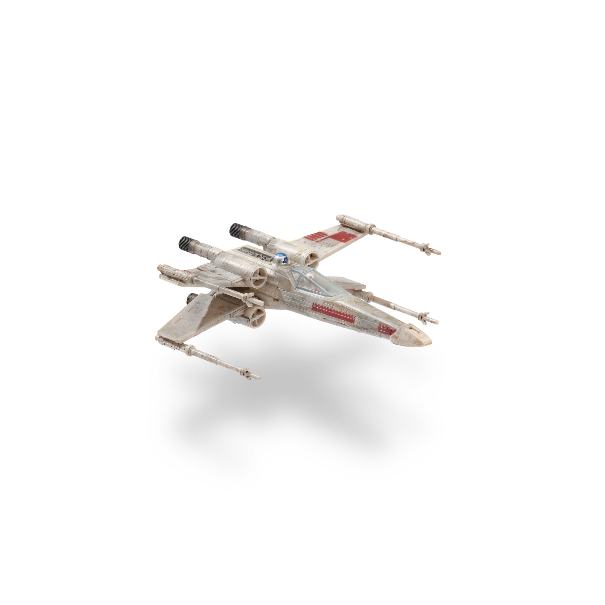 SW Luke Skywalker Red 5 Class X-Wing Fighter Micro Vehicle Play Set 4