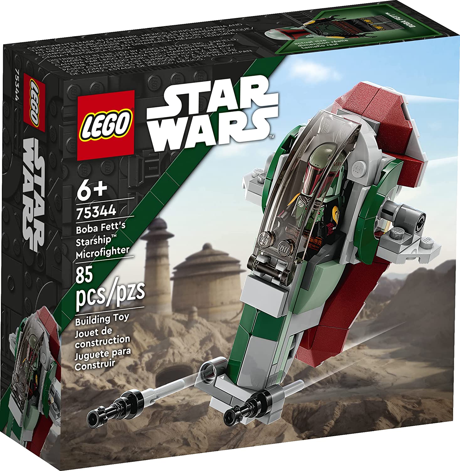 TBOBF Boba Fett's Starship Microfighter Lego Set 2