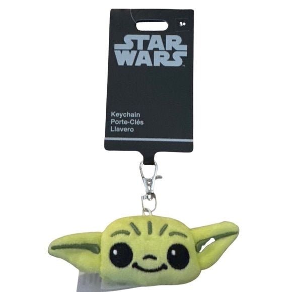 New Star Wars Galaxy's Edge Grogu Mandalorian Keychain Bag Charm available now!