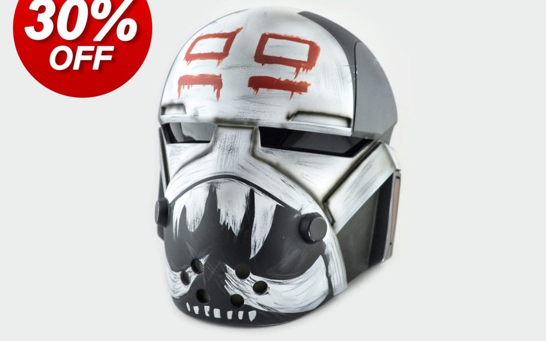 New The Bad Batch Wrecker Clone Trooper Cosplay Helmet available now!