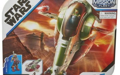 New The Book of Boba Fett Mission Fleet Firespray Starship Play Set available now!