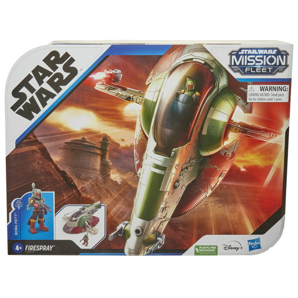 New The Book of Boba Fett Mission Fleet Firespray Starship Play Set available now!