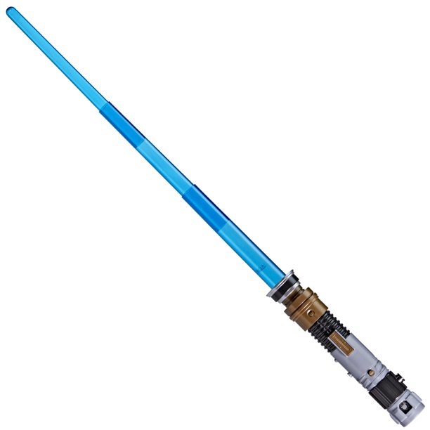 New Star Wars Lightsaber Forge Obi-Wan Kenobi Electronic Blue Lightsaber Role Play Toy available now!