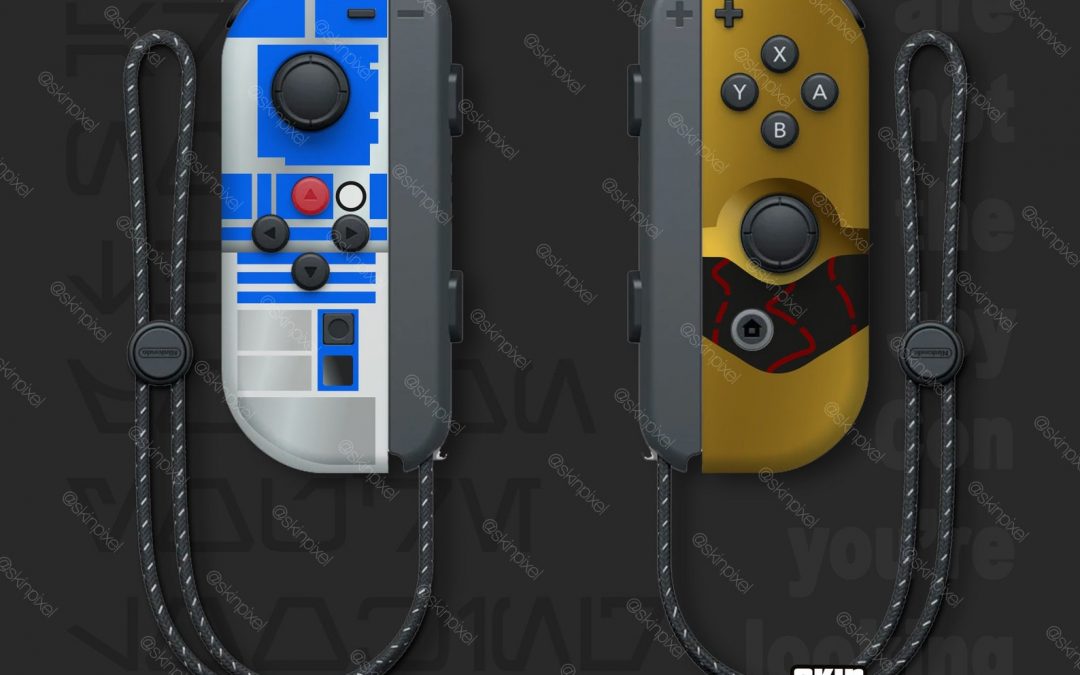 New Star Wars Nintendo Switch Droid Joy-Con Controller Set available now!