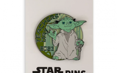 New Star Wars Yoda Teacher's Day 2023 Pin available now!