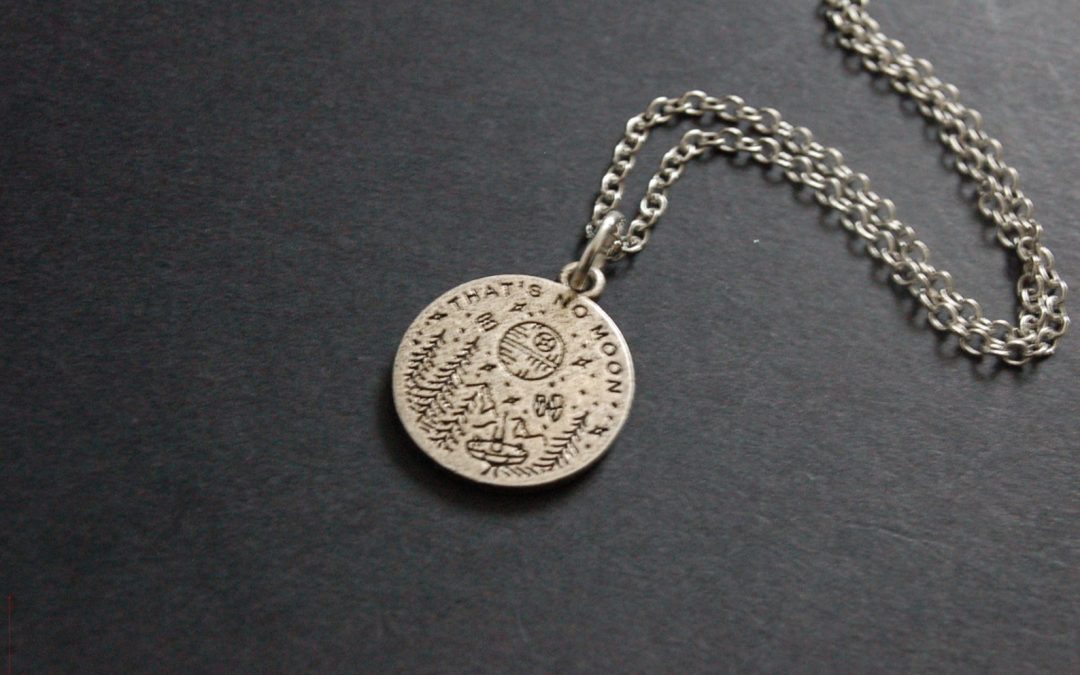 New Star Wars That's no moon' Death Star Necklace available now!