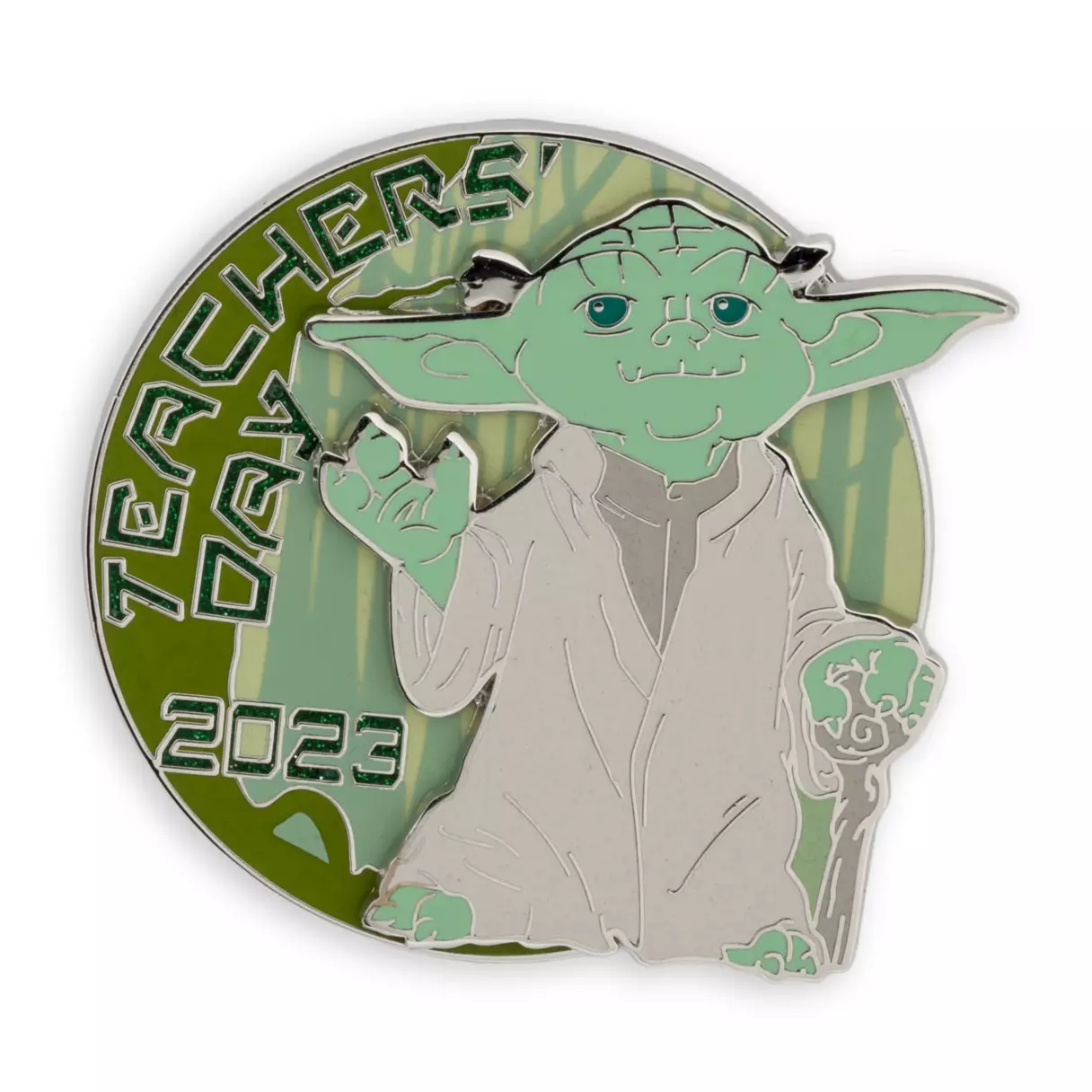 SW Yoda Teacher's Day 2023 Pin 2