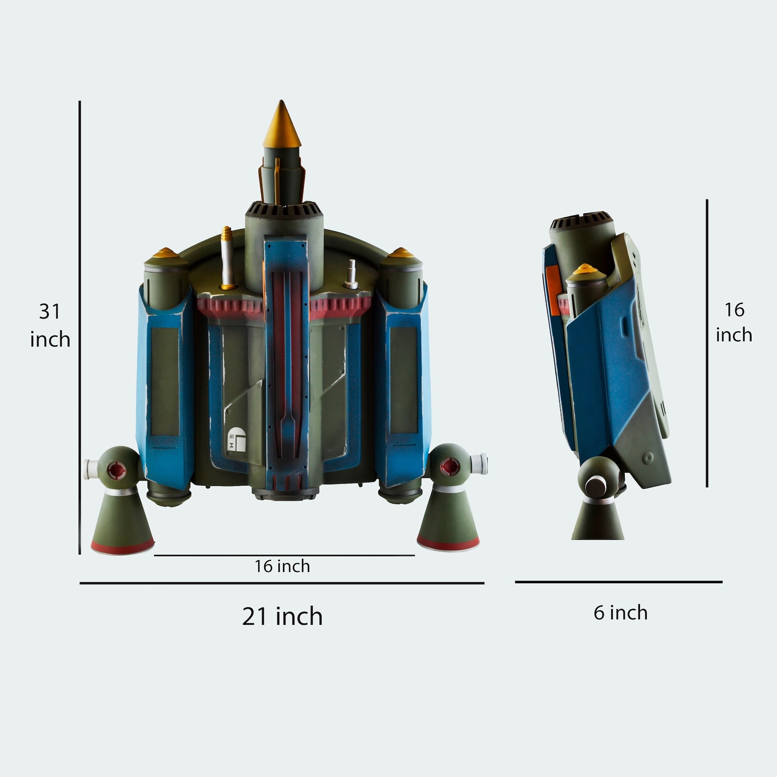 SW Boba Fett Cosplay Jetpack 2