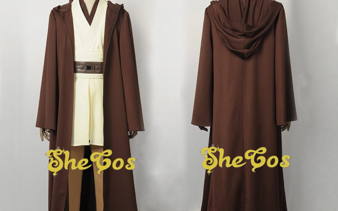 New Revenge of the Sith Obi Wan Kenobi Jedi Cosplay Costume available now!