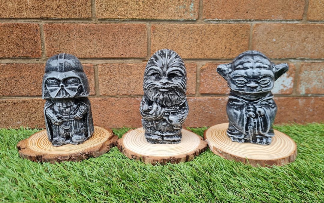 New Star Wars Character Garden Gnome Ornaments Set available now!