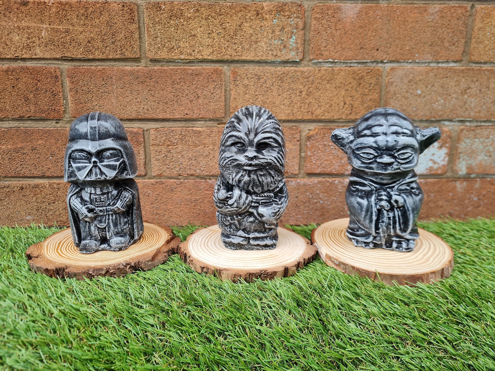 SW Character Garden Gnome Ornaments Set 1