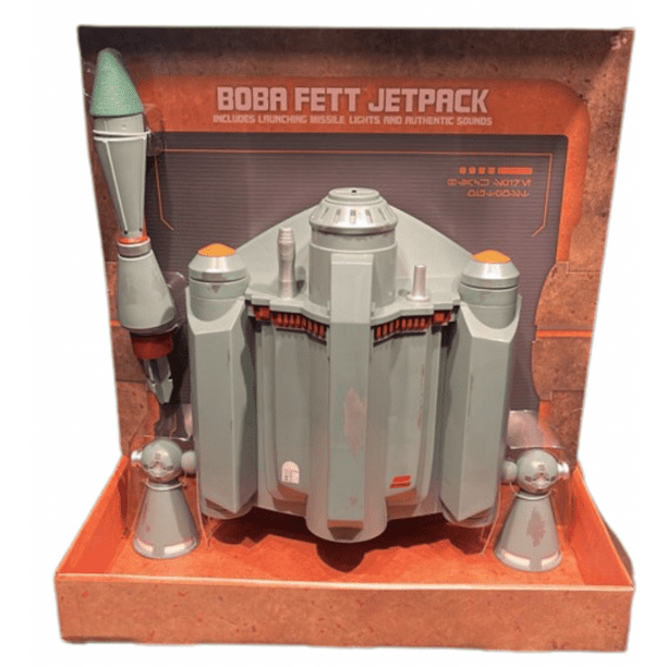 New Star Wars Galaxy's Edge Boba Fett Cosplay Jetpack Toy available now!