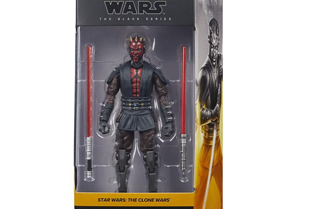 New Star Wars The Clone Wars Darth Maul Black Series Figure available now!