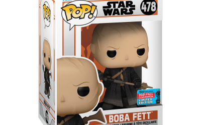 New The Mandalorian Boba Fett (No Armor or Helmet) Bobble Head Toy available now!