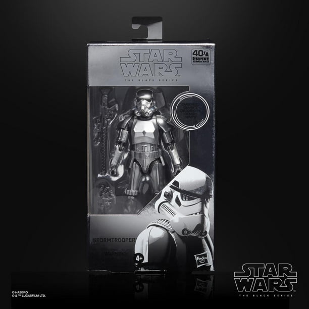 New The Empire Strikes Back Black Series Carbonized Collection Stormtrooper Figure available!