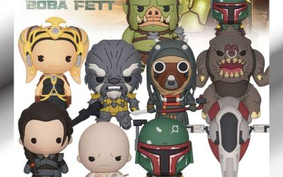 New The Book of Boba Fett 3D Figural Foam Bag Clip Mystery Pack available now!