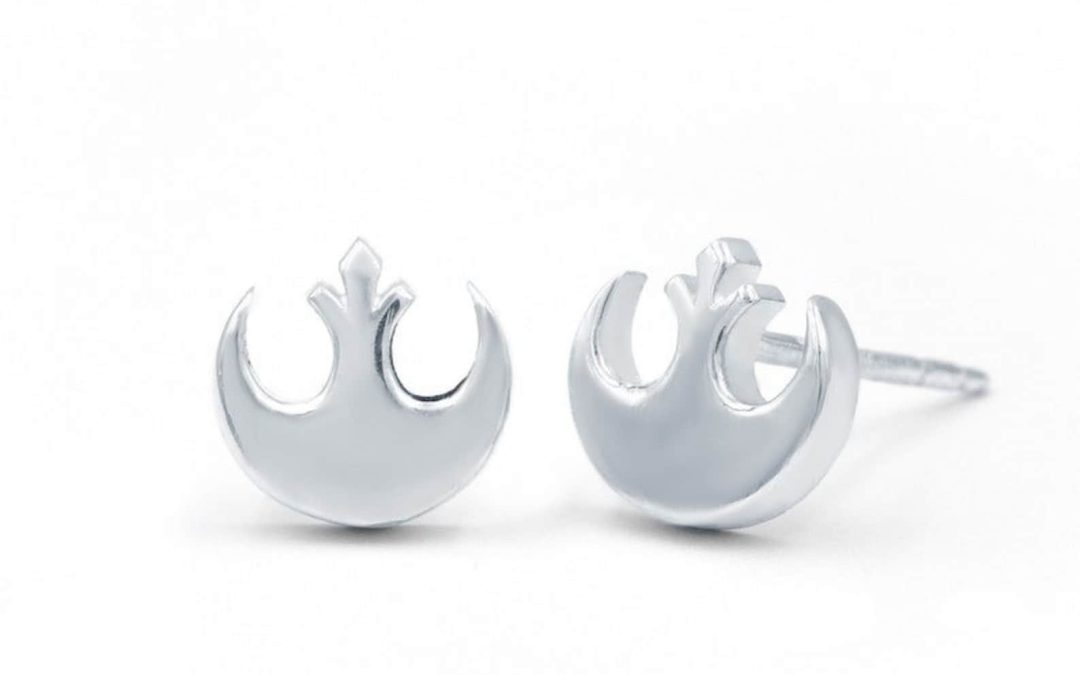 New Star Wars Rebel Alliance Silver Stud Earrings Set available now!