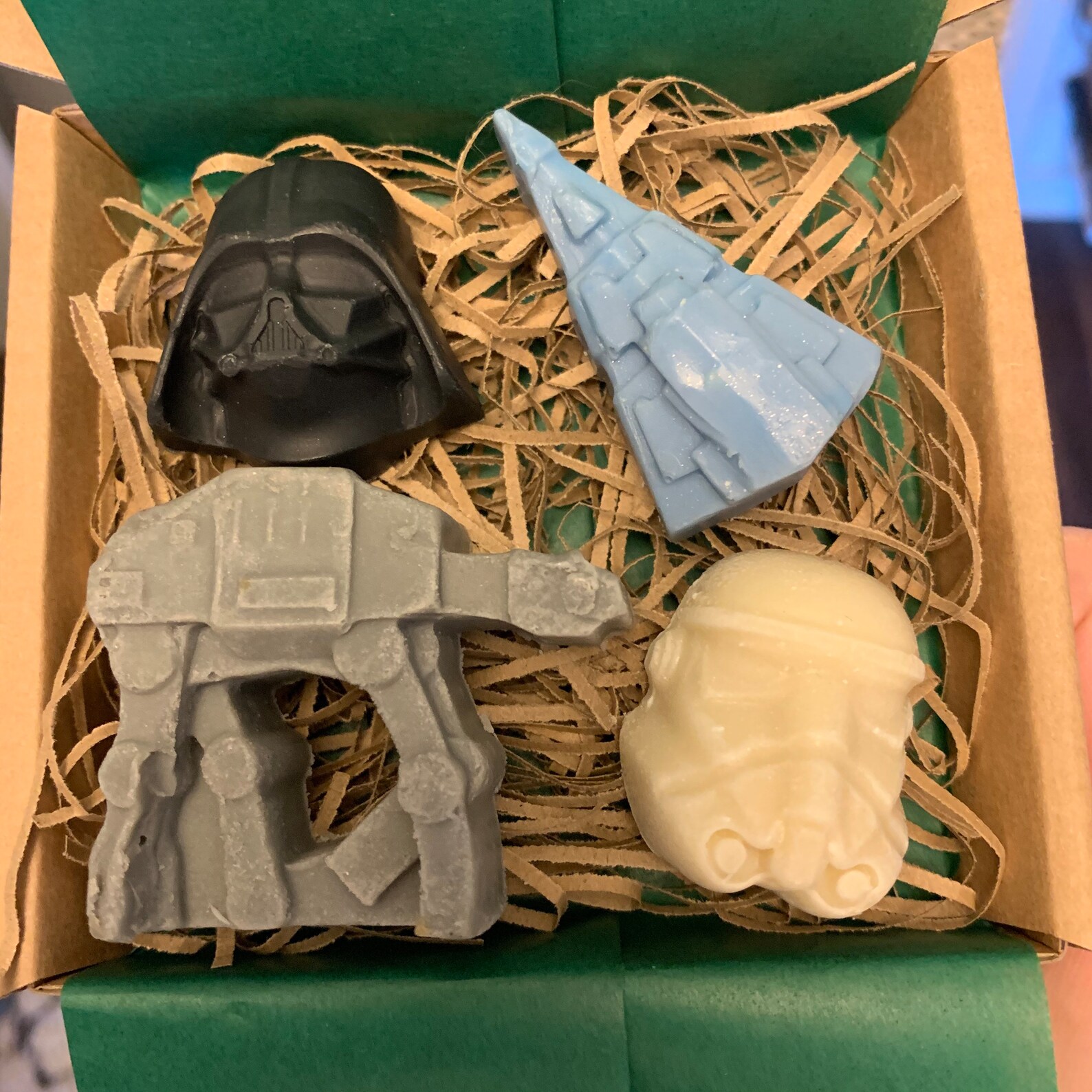 SW Inspired 4 Mini Handmade Soaps Pack Gift Set 4