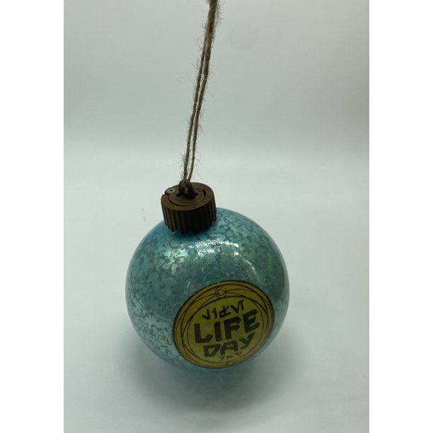 New Star Wars Galaxy's Edge Life Day Blue Orb Christmas Ornament available now!
