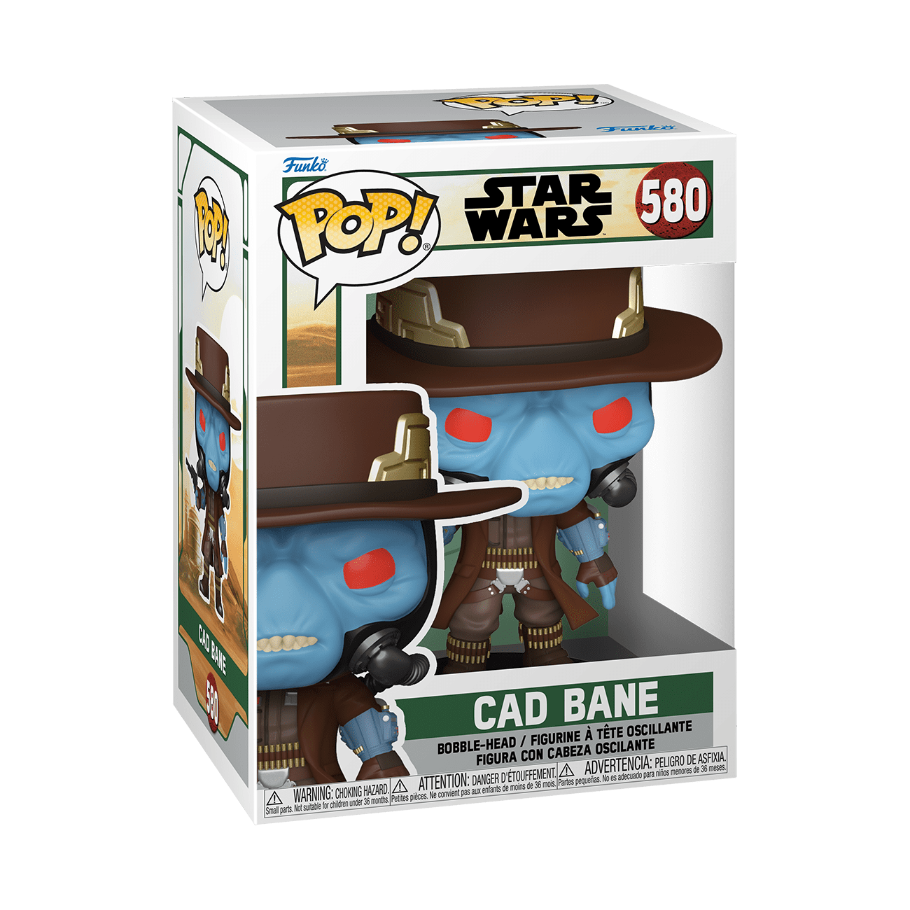 TBOBF Cad Bane Funko Pop! Bobble Head Toy 1