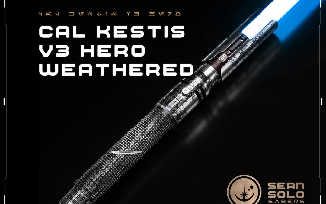 New Star Wars Cal Kestis Weathered Neopixel Lightsaber available now!