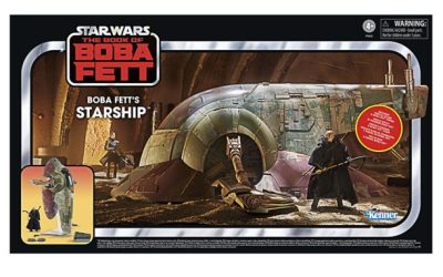 New The Book of Boba Fett Themed Boba Fett's Starship Vintage Play Set available now!