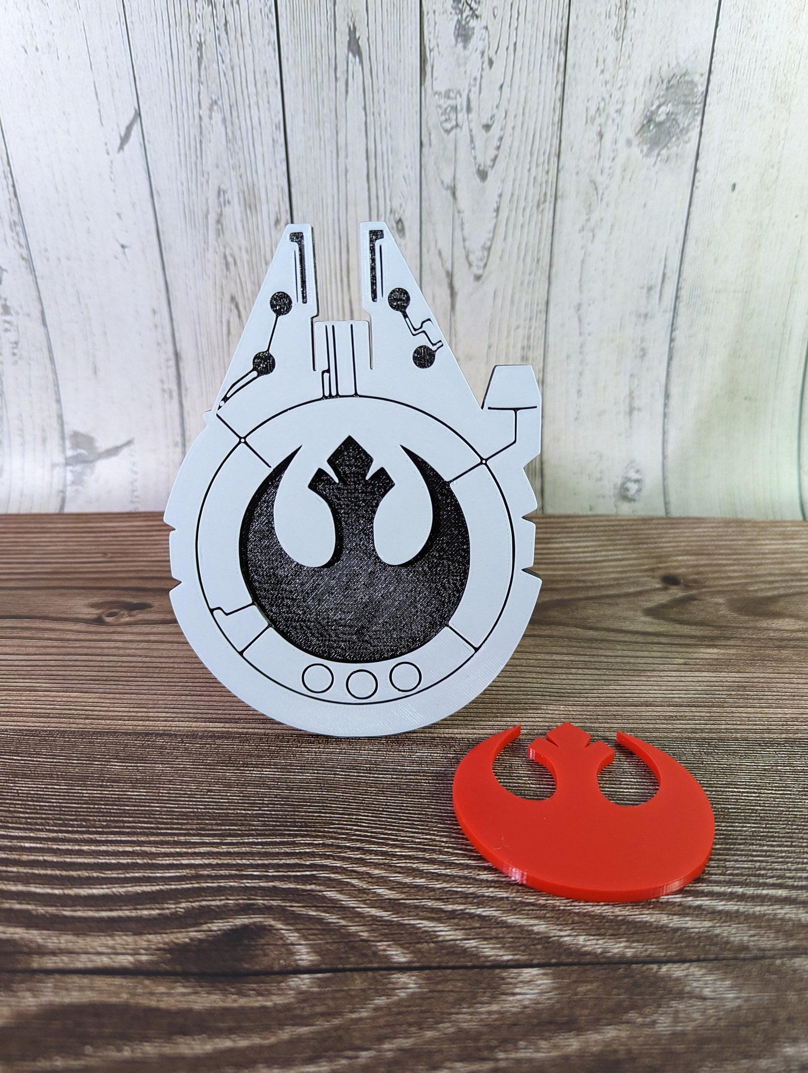 SW Millennium Falcon Trailer Hitch Cover 2