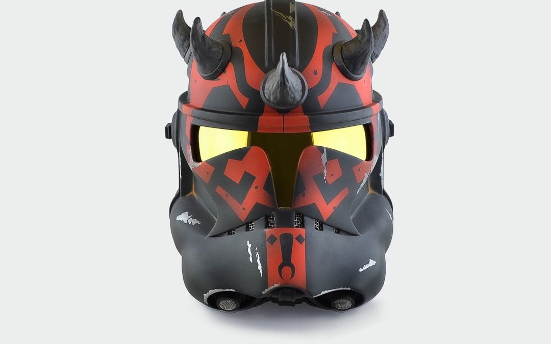 New Star Wars Darth Maul Design Clone Trooper Phase 2 Custom Cosplay Helmet available now!