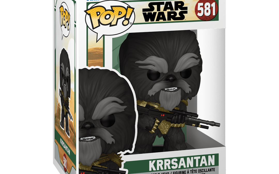 New The Book of Boba Fett Krrsantan Funko Pop! Bobble Head Toy available now!