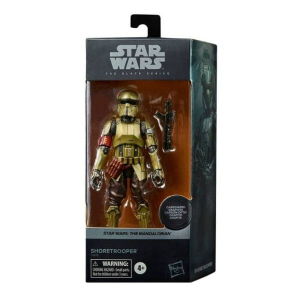 New The Mandalorian Imperial Shoretrooper Black Series Carbonized Collection Figure available!