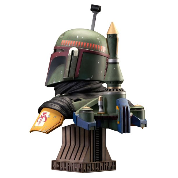 TBOBF 3D Boba Fett Half-Scale Bust 2