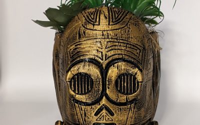 New Star Wars C-3PO Inspired Large Planter available now!