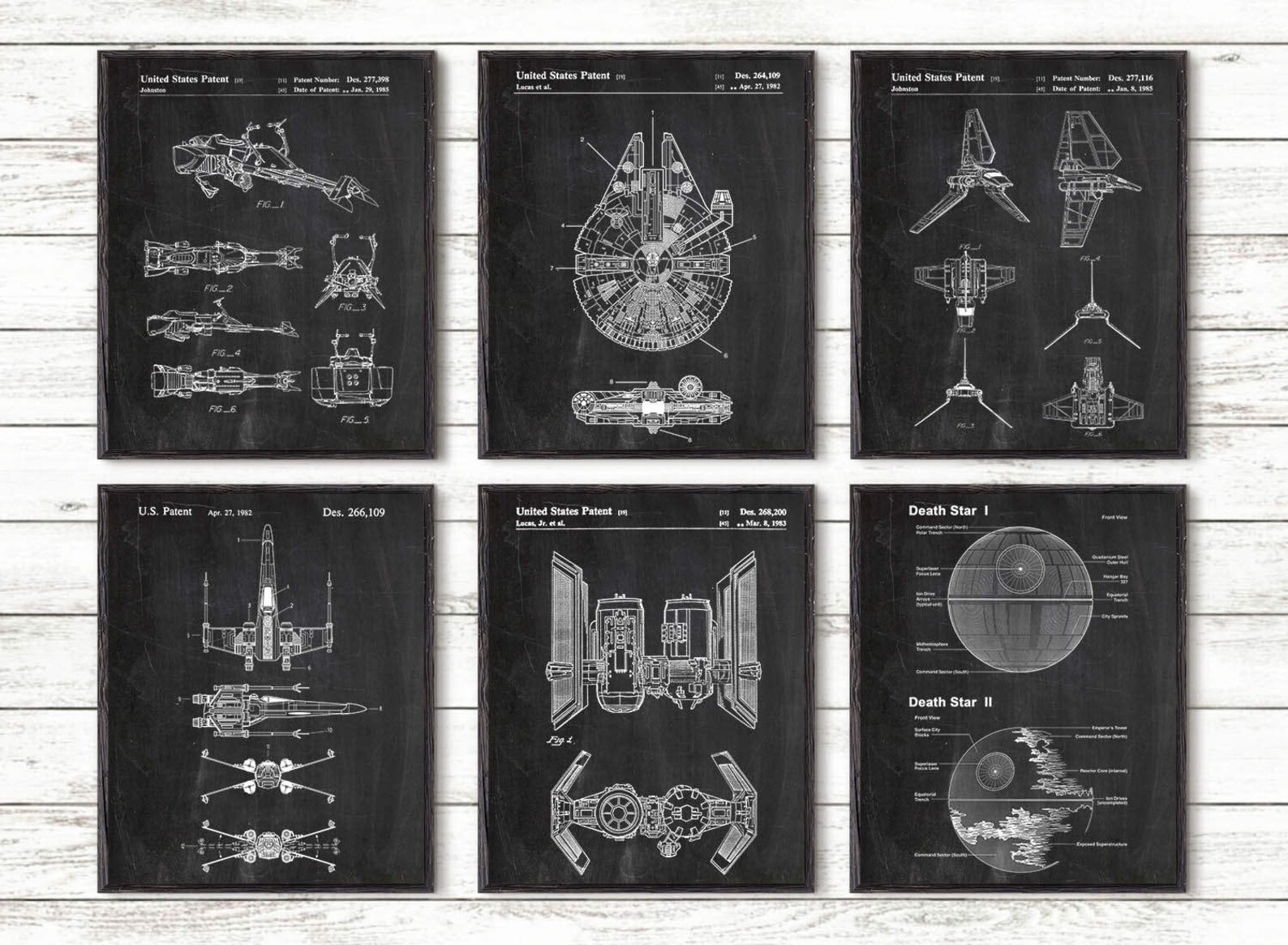 SW Art Blueprint Patents 6-Pack Bundle 1