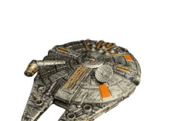 New Star Wars Galaxy's Edge Toydarian Millennium Falcon Metal Toy available now!