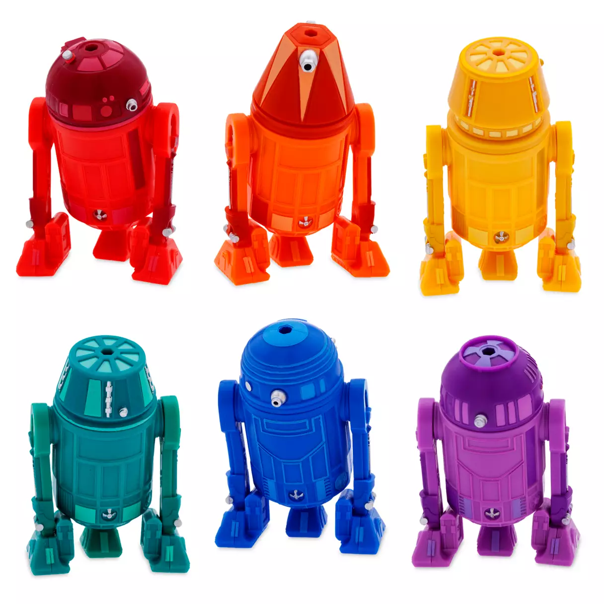 SWGE Droid Factory Rainbow Pride Collection Figure Set 3