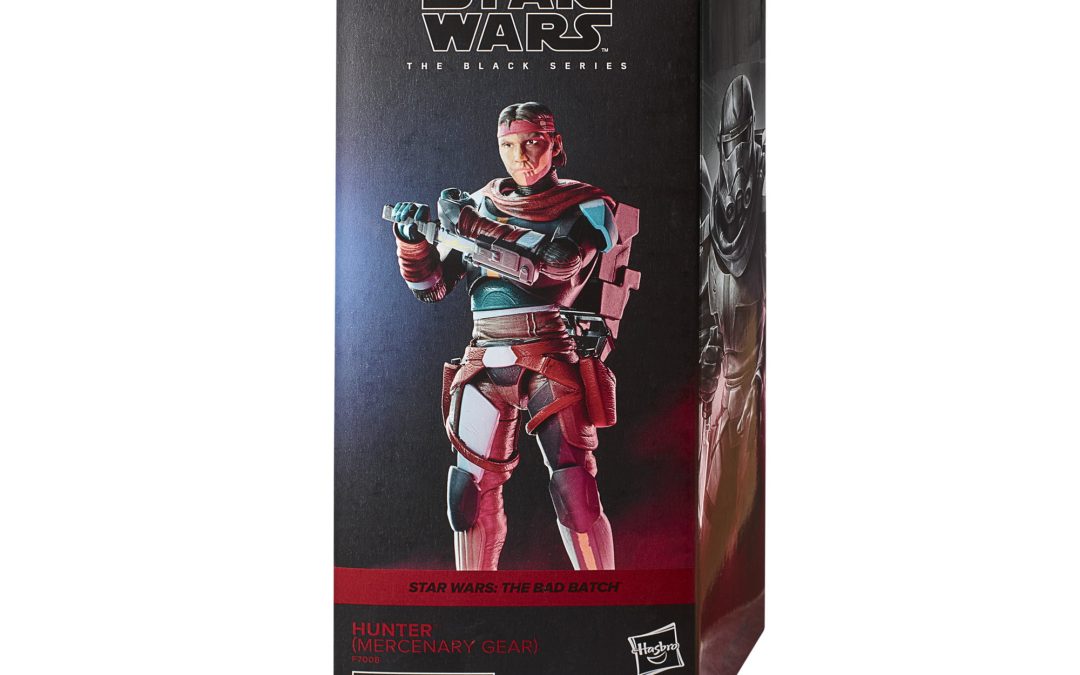 New The Bad Batch Hunter (Mercenary Gear) Black Series Figure available now!